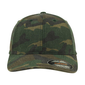 Flexfit Flexfit Garment Washed Camo, Green Camo, S/M bedrucken, Art.-Nr. 351685061