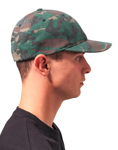 Flexfit Flexfit Garment Washed Camo, Green Camo, S/M bedrucken, Art.-Nr. 351685061