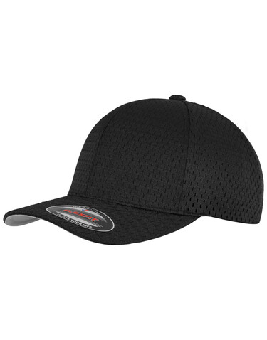 Flexfit Flexfit Athletic Mesh, Black, One Size bedrucken, Art.-Nr. 353681010