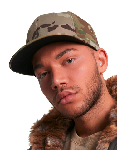Flexfit Classic Snapback Multicam®, Multicam Black, One Size bedrucken, Art.-Nr. 357681110