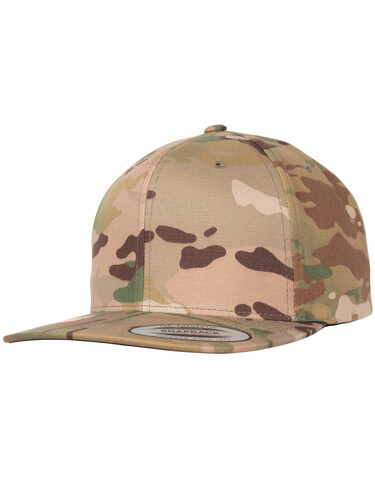 Flexfit Classic Snapback Multicam®, Multicam Black, One Size bedrucken, Art.-Nr. 357681110
