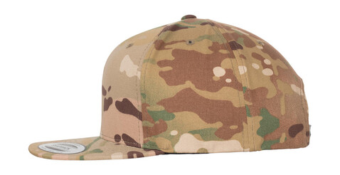 Flexfit Classic Snapback Multicam®, Multicam Black, One Size bedrucken, Art.-Nr. 357681110