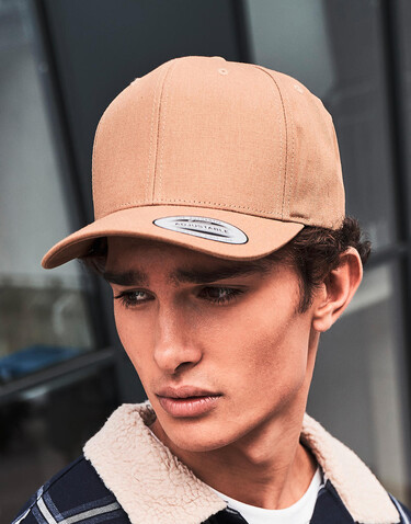 Flexfit 6-Panel Curved Metal Snap, Black, One Size bedrucken, Art.-Nr. 358681010