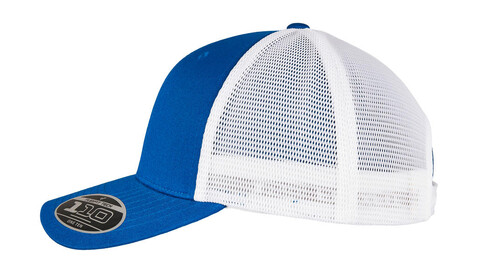 Flexfit 110 Mesh 2-Tone Cap, Royal/White, One Size bedrucken, Art.-Nr. 362683530