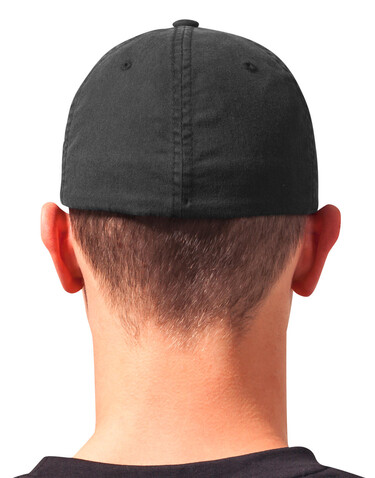 Flexfit Flexfit Garment Washed Cotton Dad Hat, Black, S/M bedrucken, Art.-Nr. 365681011