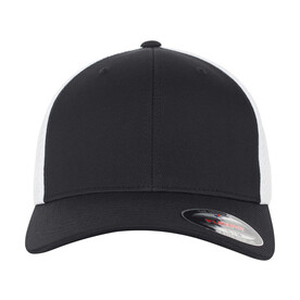 Flexfit Flexfit Ultrafibre &amp;amp; Airmesh 2-Tone, Black/White, S/M bedrucken, Art.-Nr. 368681501