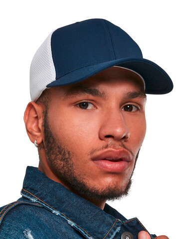 Flexfit Flexfit Ultrafibre/Airmesh 2-Tone, Navy/White, L/XL bedrucken, Art.-Nr. 368682542