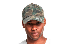 Flexfit Low Profile Camo Washed Cap bedrucken, Art.-Nr. 37168
