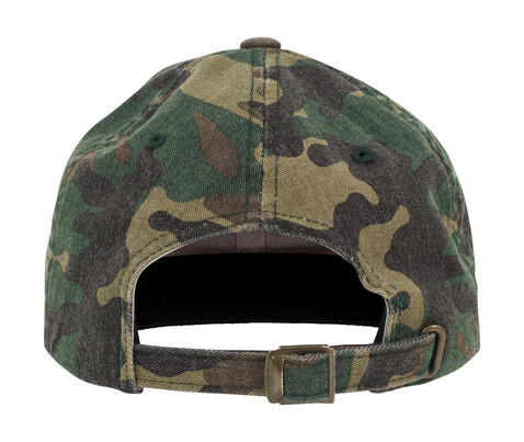 Flexfit Low Profile Camo Washed Cap, Wood Camo, One Size bedrucken, Art.-Nr. 371687080