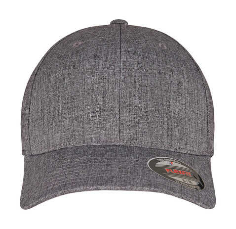 Flexfit Flexfit Heatherlight Cap, Melange Dark Grey, S/M bedrucken, Art.-Nr. 372681331