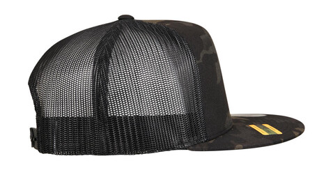 Flexfit Multicam Trucker Cap, Black, One Size bedrucken, Art.-Nr. 373681010