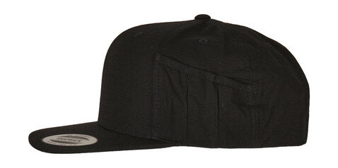 Flexfit Pencil Holder Snapback Cap, Black, One Size bedrucken, Art.-Nr. 374681010