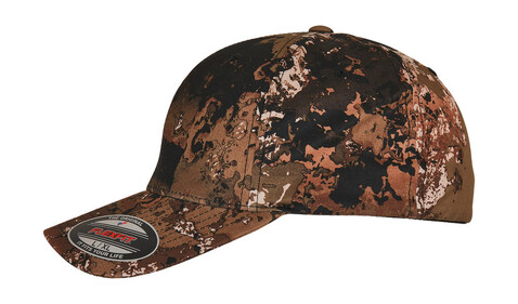 Flexfit Flexfit® Veil Camo™ Cap, Poseidon Black, S/M bedrucken, Art.-Nr. 381681021