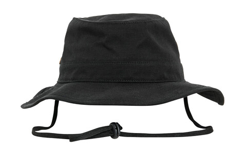 Flexfit Angler Hat, Black, One Size bedrucken, Art.-Nr. 385681010