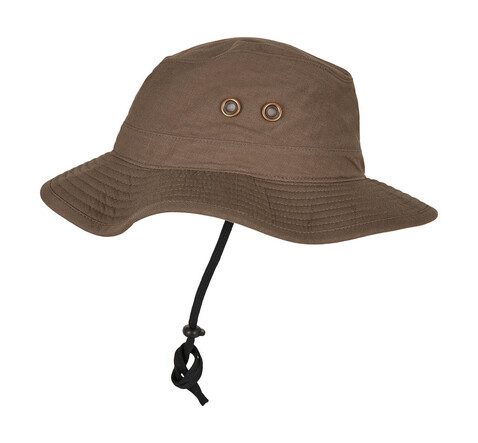 Flexfit Angler Hat, Dark Olive, One Size bedrucken, Art.-Nr. 385685320