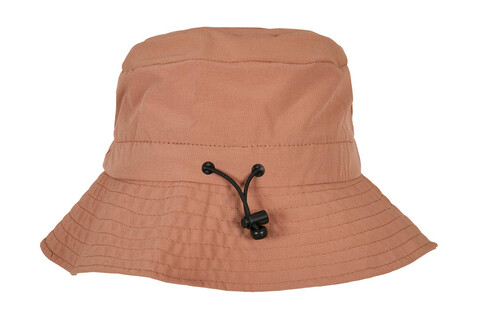 Flexfit Elastic Adjuster Bucket Hat, Beige, One Size bedrucken, Art.-Nr. 388680190