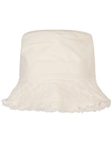 Flexfit Open Edge Bucket Hat, Offwhite, One Size bedrucken, Art.-Nr. 389680030
