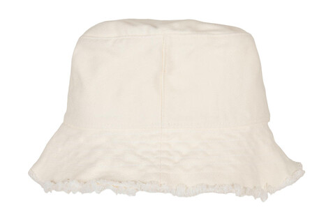 Flexfit Open Edge Bucket Hat, Offwhite, One Size bedrucken, Art.-Nr. 389680030