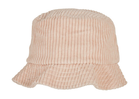 Flexfit Big Corduroy Bucket Hat, Offwhite, One Size bedrucken, Art.-Nr. 390680030