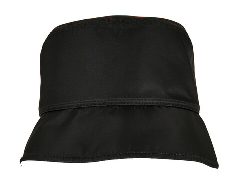 Flexfit Nylon Sherpa Bucket Hat, Black/Offwhite, One Size bedrucken, Art.-Nr. 391681490