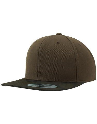 Flexfit Camo Visor Snapback, Black Camo, One Size bedrucken, Art.-Nr. 392681040