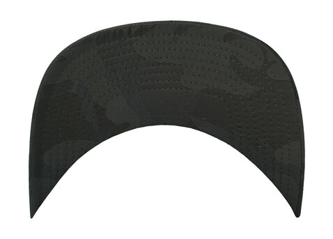 Flexfit Camo Visor Snapback, Black Camo, One Size bedrucken, Art.-Nr. 392681040
