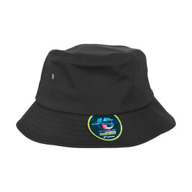 Flexfit Nylon Bucket Hat, Black, One Size bedrucken, Art.-Nr. 395681010