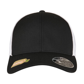Flexfit 110 Recycled Cap 2-Tone, Black/White, One Size bedrucken, Art.-Nr. 397681500 Flexfit 110 Recycled Cap 2-Tone, Black/White, One Size bedrucken, Art.-Nr. 397681500