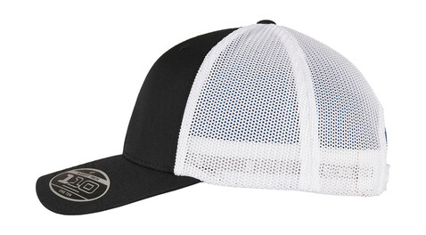 Flexfit 110 Recycled Cap 2-Tone, Black/White, One Size bedrucken, Art.-Nr. 397681500