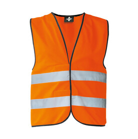 Korntex Safety Vest Wolfsburg, Orange, S bedrucken, Art.-Nr. 401134100