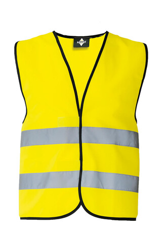 Korntex Safety Vest Wolfsburg, Yellow, 5XL bedrucken, Art.-Nr. 401136007