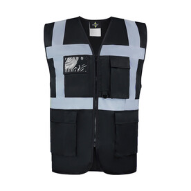 Korntex Executive Safety Vest Hamburg, Black, S bedrucken, Art.-Nr. 403131012 Korntex Executive Safety Vest Hamburg, Black, S bedrucken, Art.-Nr. 403131012