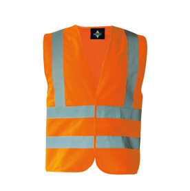 Korntex Safety Vest Hannover, Orange, S bedrucken, Art.-Nr. 407134100