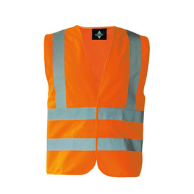 Korntex Safety Vest Hannover, Orange, S bedrucken, Art.-Nr. 407134100