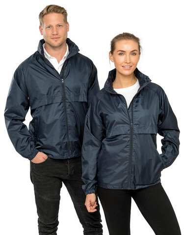 Result Lightweight Jacket, Navy, M bedrucken, Art.-Nr. 409332004