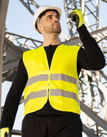 Korntex Basic Car Safety Vest for Print Karlsruhe, Orange, XL bedrucken, Art.-Nr. 410134106