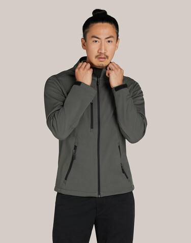 SG Signature Tagless Softshell Jacket Men, Black, S bedrucken, Art.-Nr. 411521012