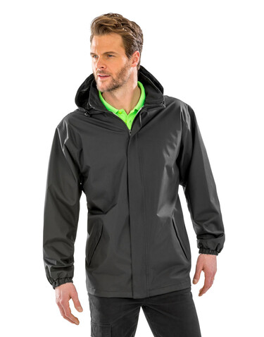 Result Core Midweight Jacket, Steel Grey, 3XL bedrucken, Art.-Nr. 412331118