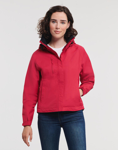 Russell Europe Ladies` HydraPlus 2000 Jacket, Black, 3XL (46) bedrucken, Art.-Nr. 415001018