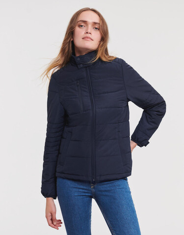 Russell Europe Ladies` Cross Jacket, Black, XS bedrucken, Art.-Nr. 422001012