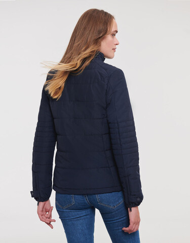 Russell Europe Ladies` Cross Jacket, Black, XS bedrucken, Art.-Nr. 422001012