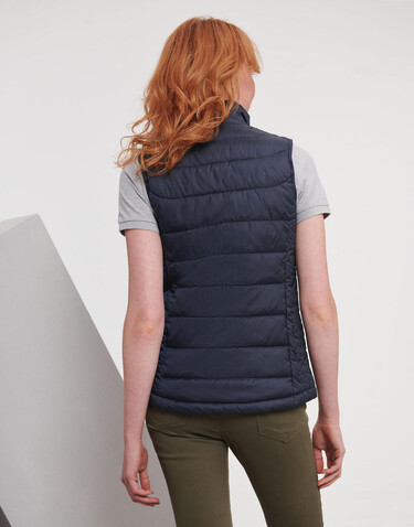 Russell Europe Ladies` Nano Bodywarmer, Black, XS bedrucken, Art.-Nr. 426001012