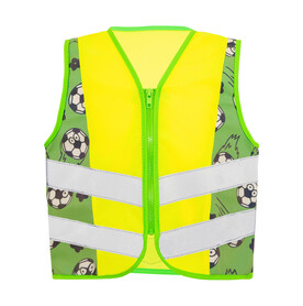 Korntex Children`s Safety Vest Action, Soccer Yellow, 2XS bedrucken, Art.-Nr. 432138091