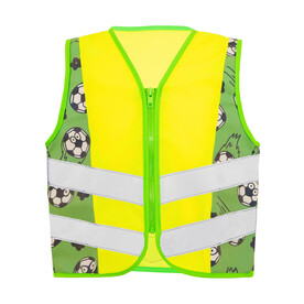 Korntex Children`s Safety Vest Action, Soccer Yellow, 2XS bedrucken, Art.-Nr. 432138091