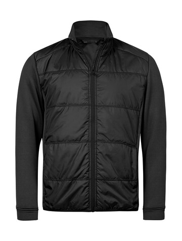 Tee Jays Hybrid-Stretch Jacket, Black/Black, S bedrucken, Art.-Nr. 455541773