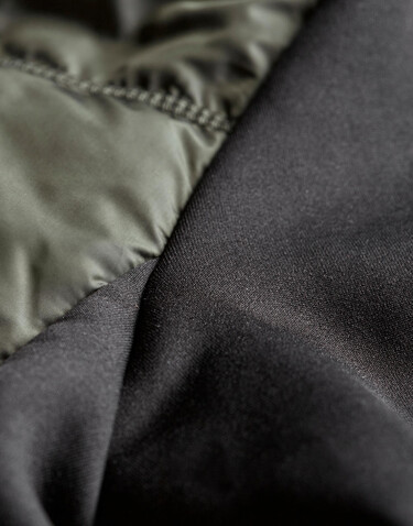 Tee Jays Hybrid-Stretch Jacket, Black/Black, S bedrucken, Art.-Nr. 455541773
