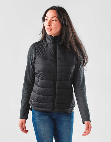 StormTech Women`s Stavanger Thermal Vest, Black, S bedrucken, Art.-Nr. 485181013