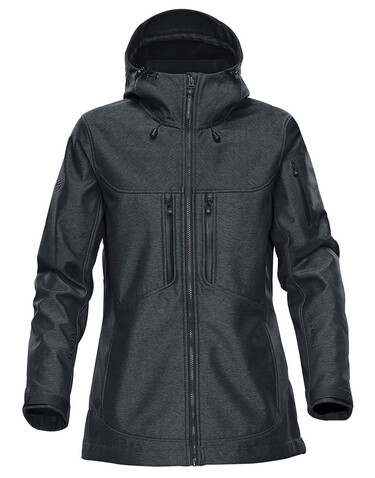 StormTech Women`s Epsilon 2 Softshell, Charcoal Twill, S bedrucken, Art.-Nr. 487181323