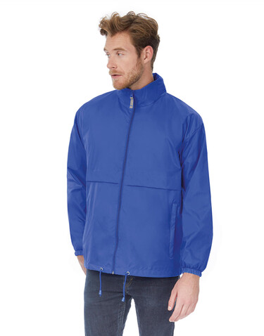B &amp; C Air Windbreaker, Black, XL bedrucken, Art.-Nr. 495421016