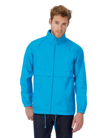 B &amp; C Sirocco Windbreaker, Bottle Green, L bedrucken, Art.-Nr. 496425405
